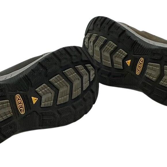 KEEN Men’s Work Shoes 9M Brown Alloy Toe SD35 Utility Hiking Safety Sneakers - Picture 7 of 9